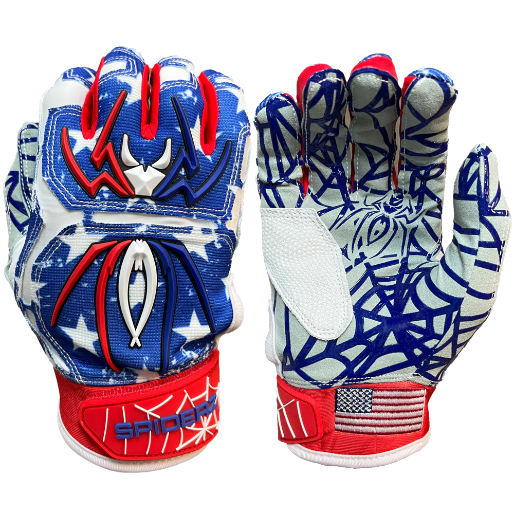 2023 Spiderz Hybrid Batting Gloves