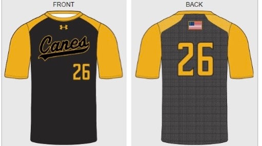 Canes UA ADULT Game Jerseys