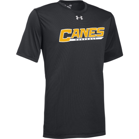 Canes UA Black Locker Tee