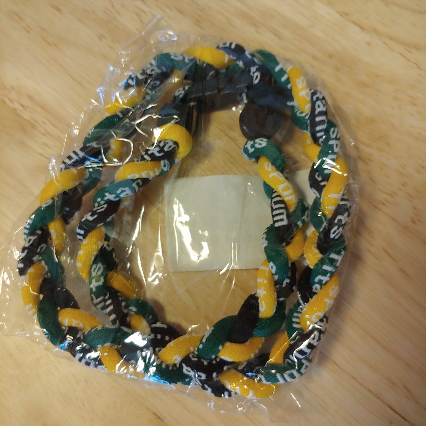 Titanium Sports Ropes Necklace