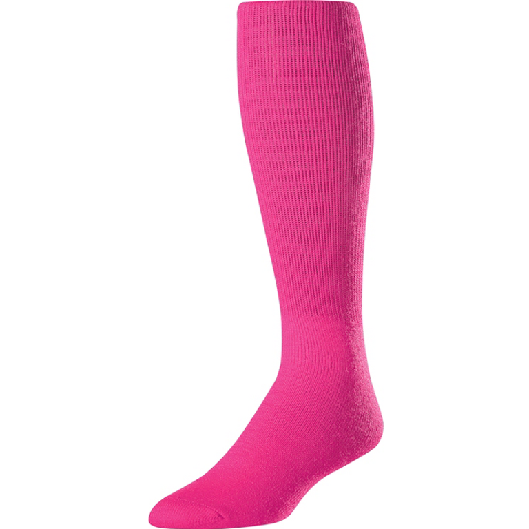 Pink top soccer socks