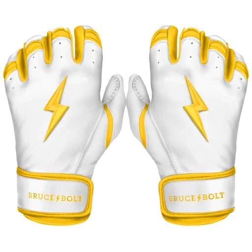 BRUCE BOLT 2021 CHROME SERIES SHORT CUFF BATTING GLOVES WITH