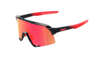 100% Elly Dela Cruz S3 Gloss Black / Matte Red HiPER Fire red Mirror Lens