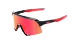 100% Elly Dela Cruz S3 Gloss Black / Matte Red HiPER Fire red Mirror Lens