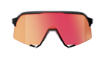 100% Elly Dela Cruz S3 Gloss Black / Matte Red HiPER Fire red Mirror Lens