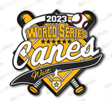 2023 Canes World Series Pins