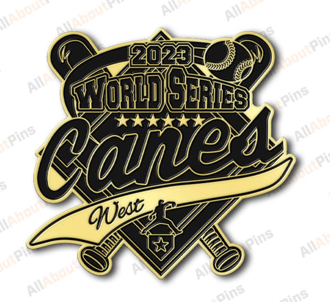 2023 Canes World Series Pins
