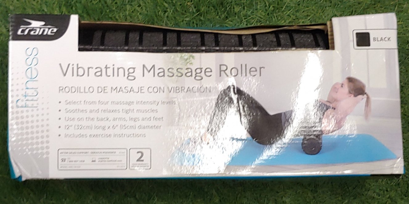 Crane Fitness Vibrating Massage Roller