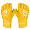 Bruce Bolt Premium Pro Original Series Yellow Batting Gloves