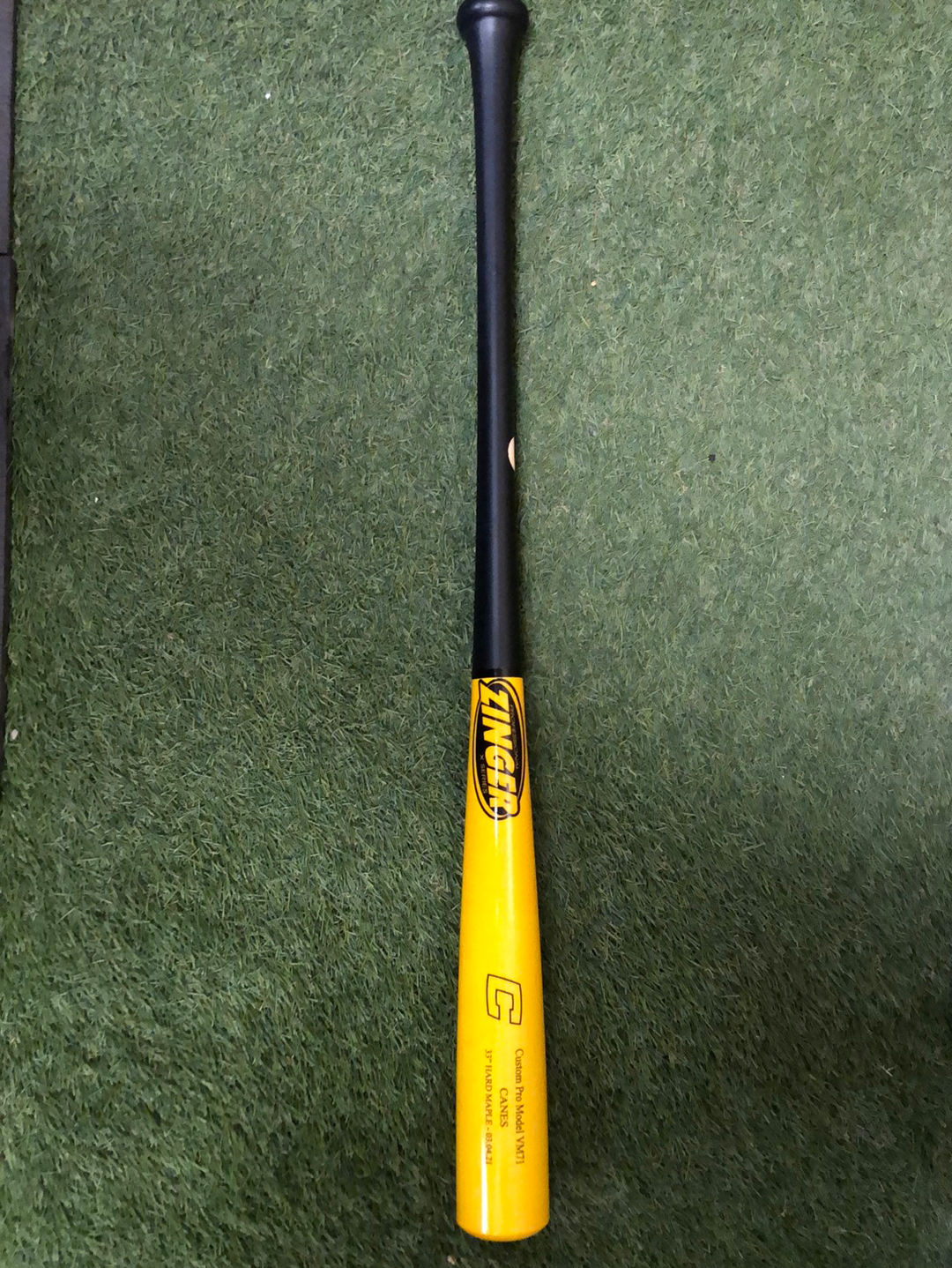 Canes West Zinger Model VM71 Custom Pro Model Wood Bat